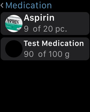 Apple Watch screenshot