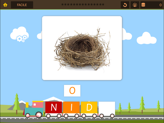 Screenshot #6 pour Treno di parole – Giochi di spelling bee e puzzle cerca la parola per bambini