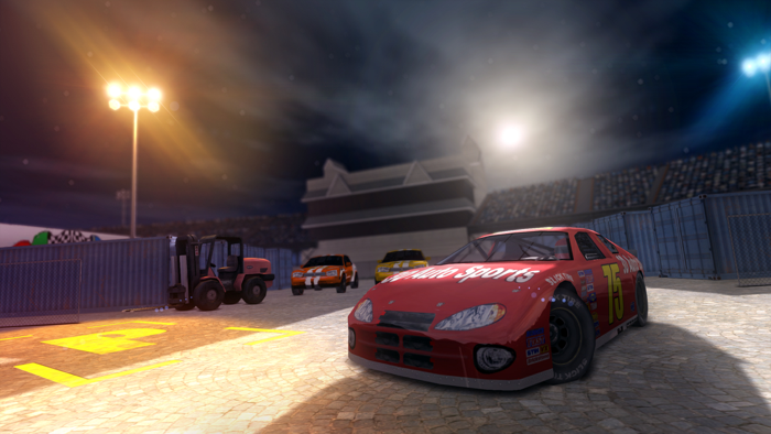 Race Track Car Parking