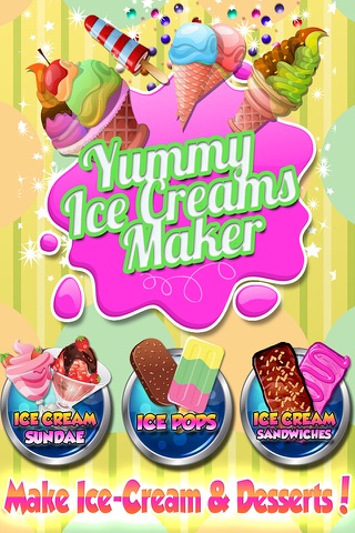 Yums! Ice Cream Maker-Delicious Flavors! screenshot 4