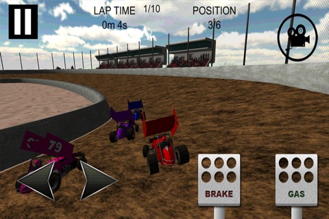 Sprint Car Dirt Track Gameのおすすめ画像4