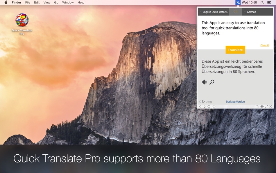 Quick Translate Pro for Mac OS X - 2.0.0 - (macOS)