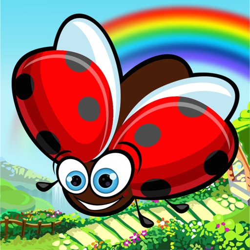 Ladybug Flap Hero: Crazy Bug Bounce and Munch