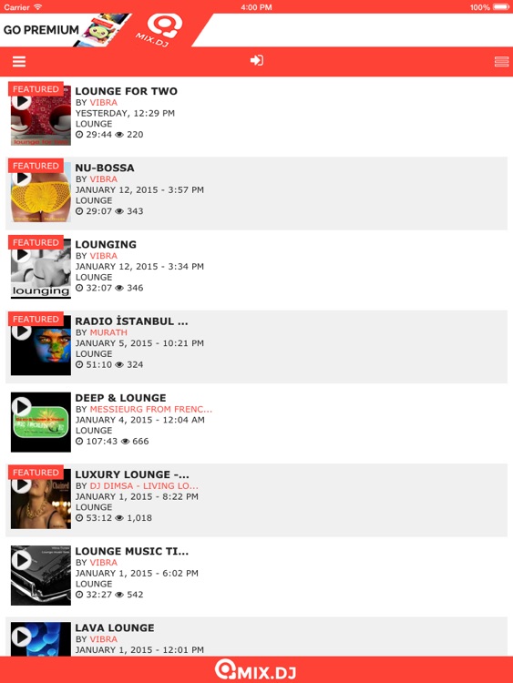 Lounge Party HD by mix.dj screenshot-3