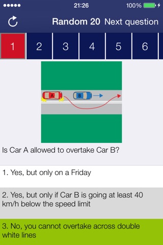 NSW Driving License and Road Rules Permit Test screenshot 3