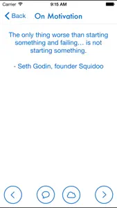 100 Quotes from Successful Entrepreneurs screenshot #3 for iPhone