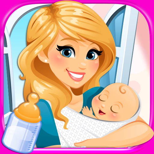 My Newborn Baby & Mommy Care - Pregnancy & Kids Games FREE icon