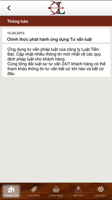 Screenshot #2 pour Tư vấn luật