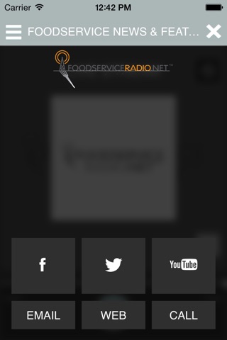 Foodservice Radio Player screenshot 3