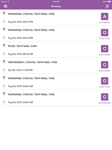 Screenshot #5 pour CallADriver