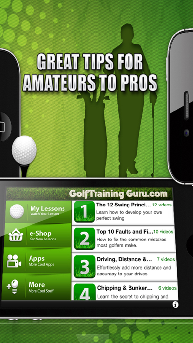 Golf Swing Coach HD FREE - Tips to improve putting, drive, tee-off, timeのおすすめ画像3