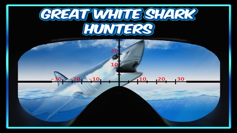 Great White Shark Hunters : Blue Sea Spear-Fishing Adventure FREE screenshot 1