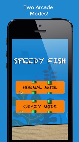 Speedy Fish - An Endless Flappy Splashy Crossy Zig Zag Fish Adventure Party!のおすすめ画像1