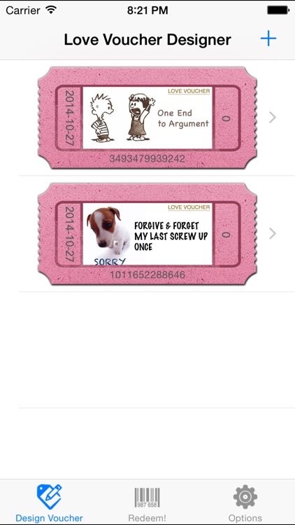 Love Voucher Coupons Designer Bundle Edition screenshot-4
