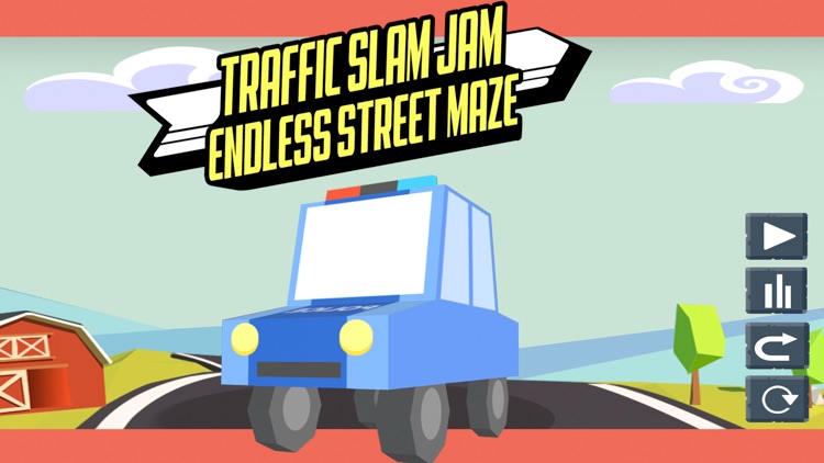 Traffic Slam Jam Endless Tangle Driving Commute Maze