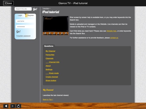 GlanceTV for iPad screenshot 4