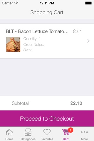 ItsAllFood Ordering App screenshot 3