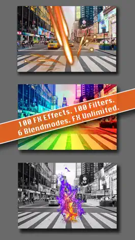 Game screenshot TwoPics FX - ultimate photoblend editor to union two photo, add effect elements and color filter apk