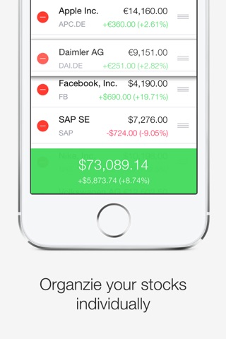 StockTicker - Your stock profits screenshot 3