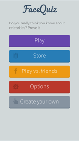 FaceQuiz - The Celebrity Trivia Game screenshot