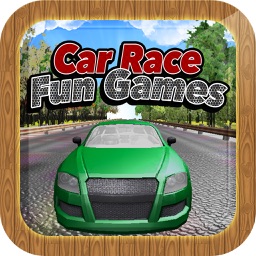 Voiture course Fun Games - route tous de super puissance