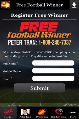 Free Football Winner screenshot 2