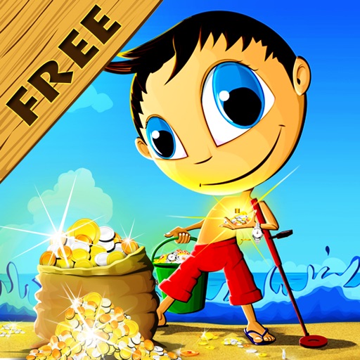 Sand Beach Summer Metal Detectors : The Quest for Gold - Free iOS App