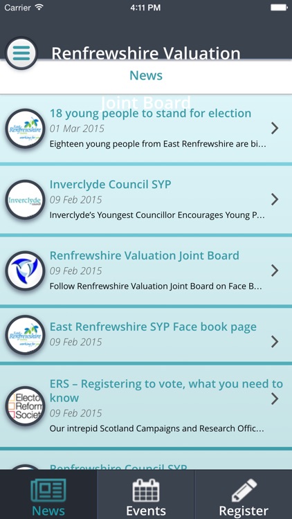 Renfrewshire Voter Registration