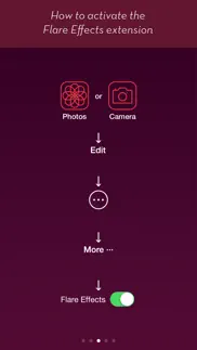 flare effects iphone screenshot 3
