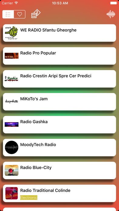 App screenshot