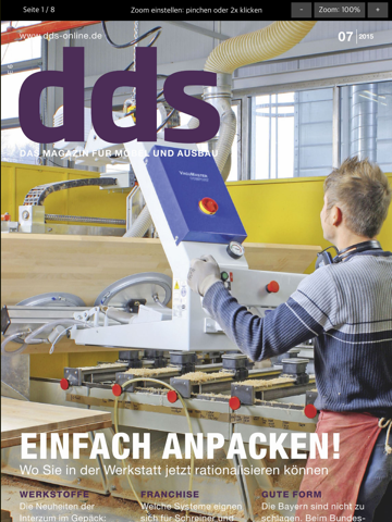 Screenshot #4 pour dds - das magazin für möbel und ausbau
