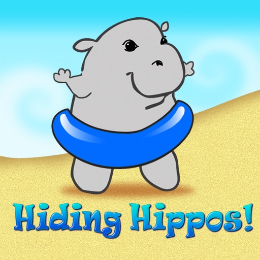 Hiding Hippos: Brain Game for Kids Free Icon