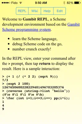Game screenshot Gambit REPL apk