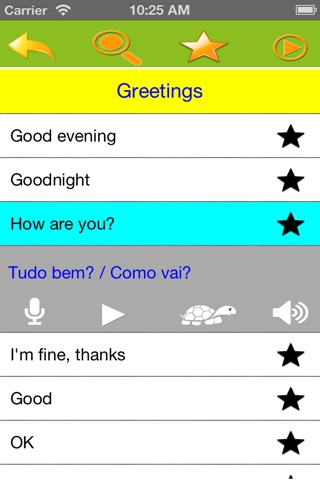 Speak Brazilian - Learn useful phrase & vocabulary for traveling lovers and beginner free screenshot 2