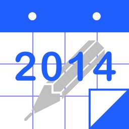 PolyCalendar 2014 - Schedule and Handwriting -