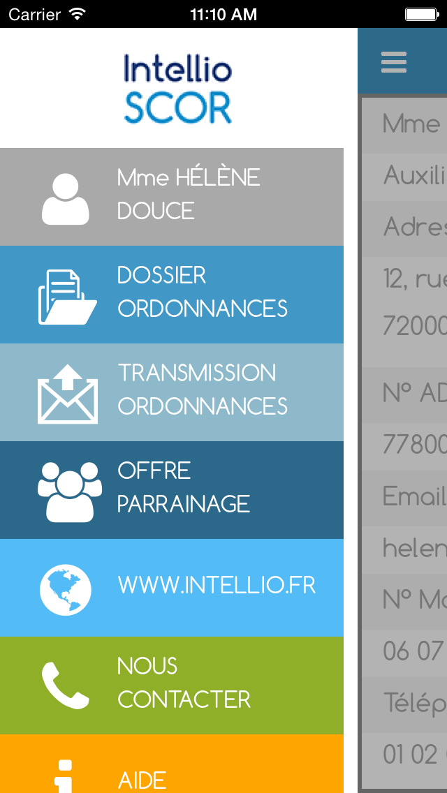 Screenshot #2 pour Intellio SCOR Démo