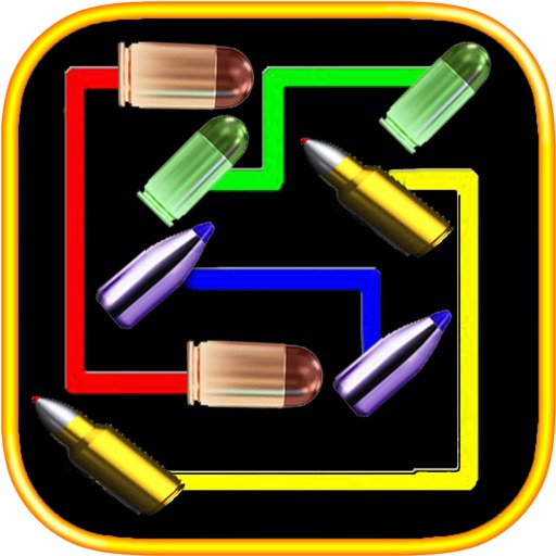 Bullet Matching Color  Pair Connecting Games Flow - Free Game For Kidz icon