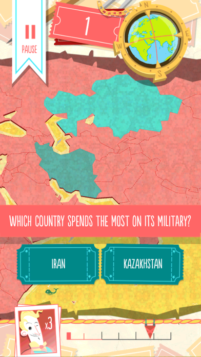 Worldly - Countries Quiz! Screenshot