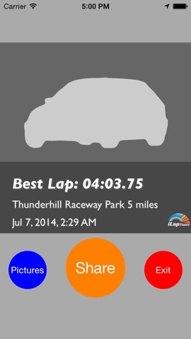 iLapTimer - Motorsport GPS Lap timer & Data Loggerのおすすめ画像4