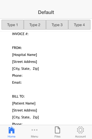 Medical Invoice screenshot 3