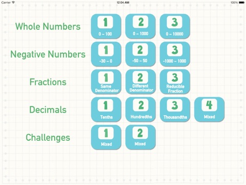 Number Line:Fractions,Decimals and Negatives screenshot 2