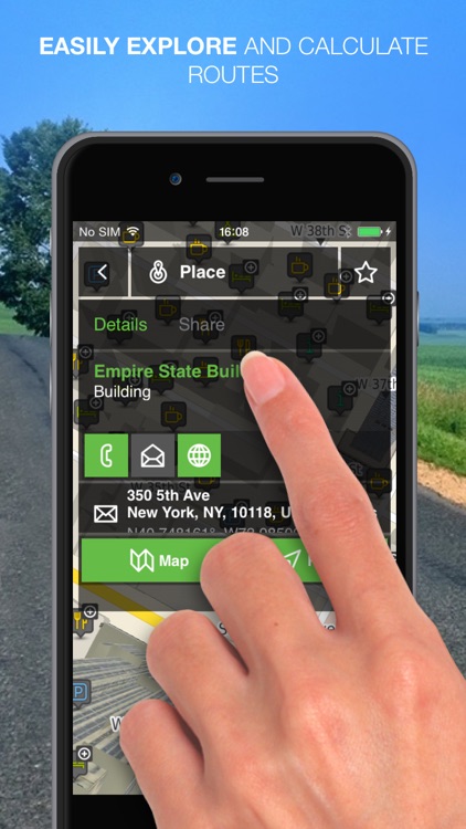 NLife Explorer - Offline GPS Navigation, Traffic & Maps