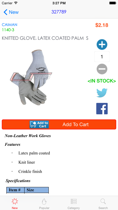 Screenshot #2 pour Caiman Gloves