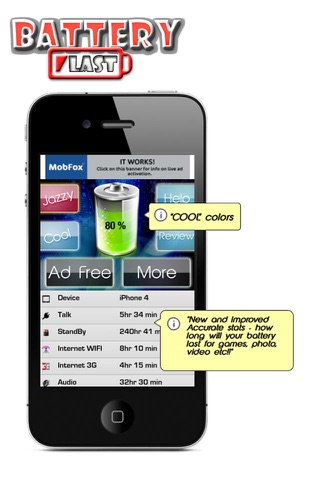 Battery Last Pro - Get Accurate Usage and Performance Stats screenshot 2