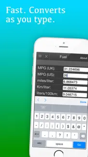 mila's fuel converter iphone screenshot 1