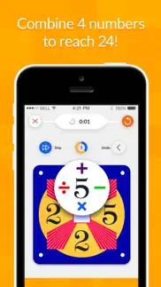 24 game – math card puzzle iphone screenshot 2