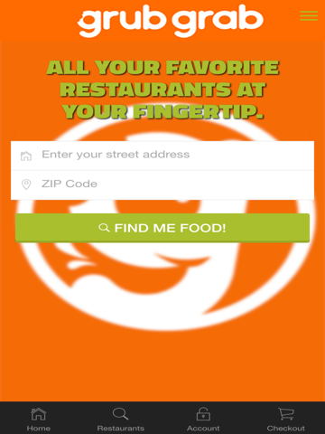 Screenshot #4 pour GrubGrab Restaurant Delivery Service