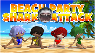 Beach Party Shark Attack, game for IOS