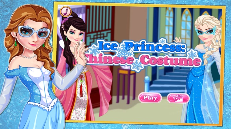 Ice Princess:Chinese Costume