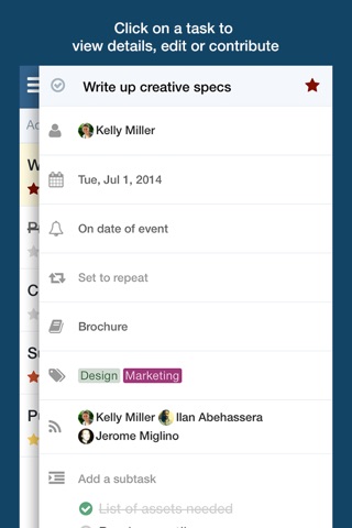 Producteev by Jive - Task Management for Teams screenshot 2